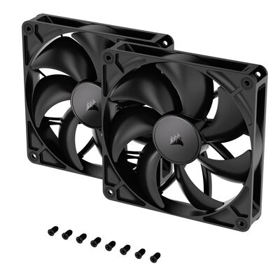 Corsair  RS140 Dual Fans CO-9050191-WW (2個パック ブラック)