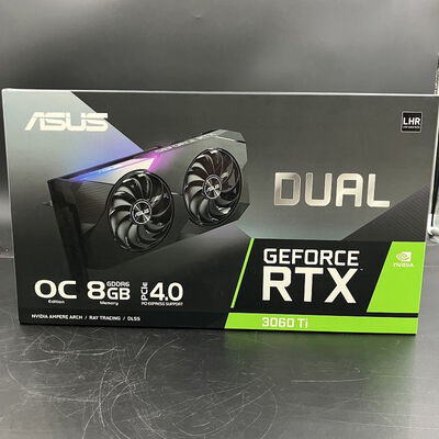 【大須店】中古  ASUS DUAL-RTX3060TI-O8G-V2（RTX3060Ti 8GB） 3480034667 
