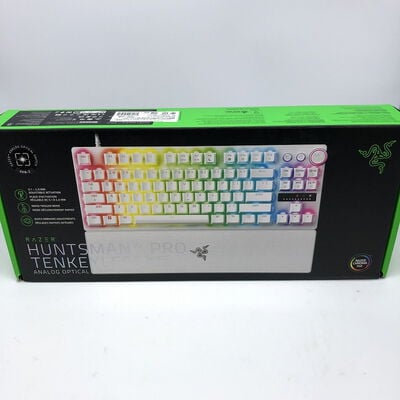 【宇都宮鶴田店】中古  Razer Huntsman V3 Pro Tenkeyless 白 -英語配列(US)- 5280001141 