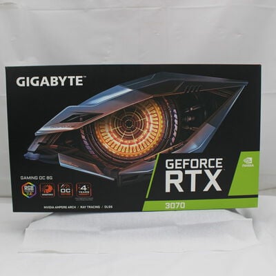 【通販センター】中古  GIGABYTE GV-N3070GAMING OC-8GD (RTX3070 8G) 143899 