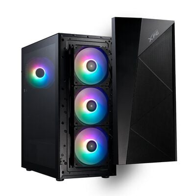 ADATA  LANDER 500 LANDER500MTA-BKCWW (ATX ガラス ブラック) 
