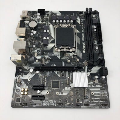 【大分店】中古  ASRock B760M-HDV/M.2 D4 (B760 1700 mATX DDR4) 4860000758 