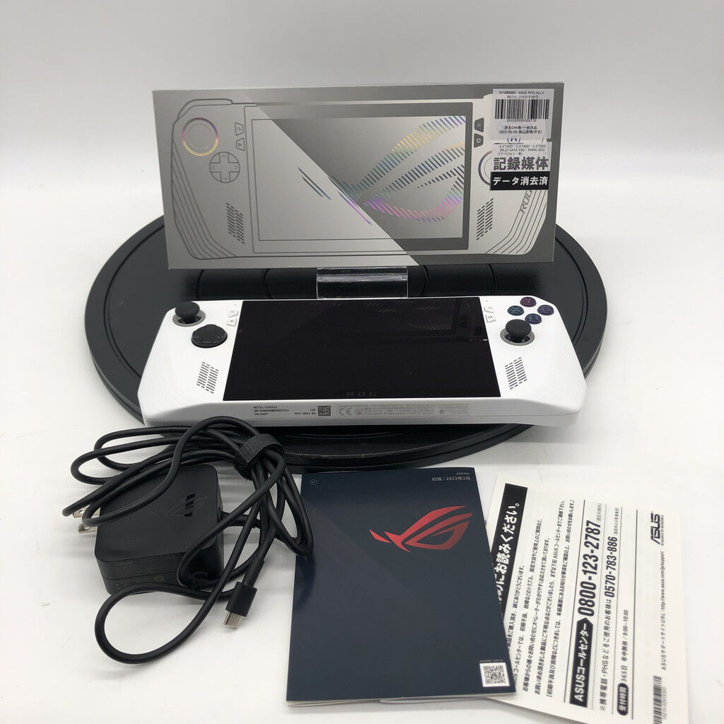 中古 ASUS ROG ALLY RC71L-Z1E512（ホワイト） 5110000861 ｜ パソコン