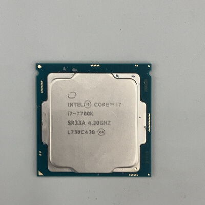 【熊本浜線店】中古  INTEL Core i7-7700K (1151/4.20GHz/8M/C4/T8) 133190 