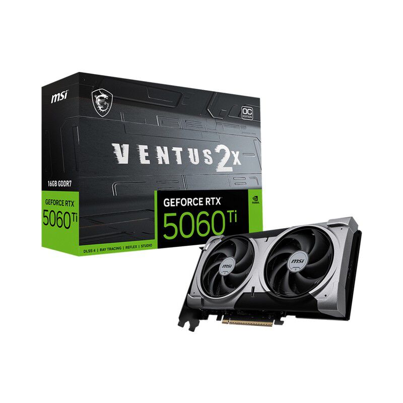 【みく】MSI VENTUS 2X GEFORCE RTX 5060Ti MSI GeForce RTX™ 5060 Ti 8G VENTUS 2X OC CLASSIC