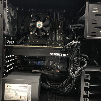 【宇都宮鶴田店】中古  LEVEL-∞(Core i7-9700K/16GB/SSD500GB＋1TB/RTX2070/W11H) 5280001100 