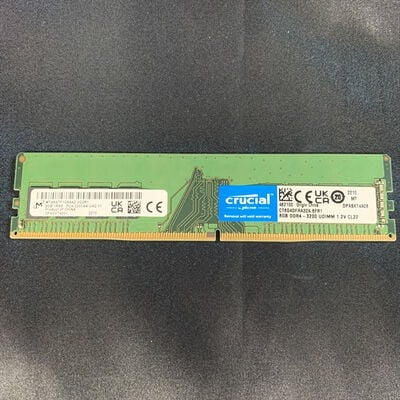 【横浜駅前店】中古  PC4-25600 8GB デスクトップ用(DDR4-3200) 140727 