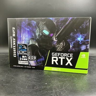 【大須店】中古  玄人志向 GG-RTX3060Ti-E8GB/DF (RTX3060Ti 8GB) 144194 
