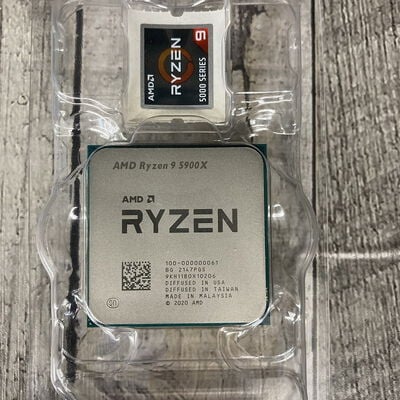 【広島店】中古  AMD Ryzen 9 5900X (AM4/3.7/70M/C12/T24/105W) 143914 