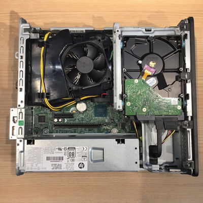 【松山環状枝松店】中古  HP Pro Desk 600 G5 SFF(Core i5-9500/16GB/HDD500GB/DVD-MULTI/オンボード/W10P) 182839 