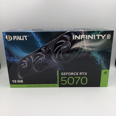 【甲府飯田店】中古  Palit NE75070019K9-GB2050S (RTX5070 12GB Infinity 3) 188943 