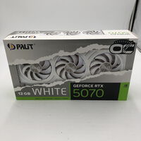 中古  Palit NE75070U19K9-GB2050W (RTX5070 12GB WHITE OC) 188946 