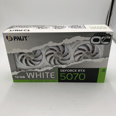 【盛岡都南店】中古  Palit NE75070U19K9-GB2050W (RTX5070 12GB WHITE OC) 188946 
