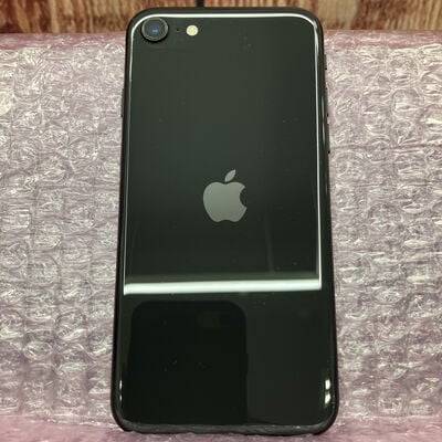 【富士青葉店】中古  Apple iPhoneSE 4.7インチ (第2世代/2020) 64GB (ブラック) 国内版SIMロックフリー MX9R2J/A 142456 
