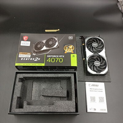 【大須店】中古  MSI GeForce RTX 4070 VENTUS 2X 12G OC (RTX4070 12GB) 157129 