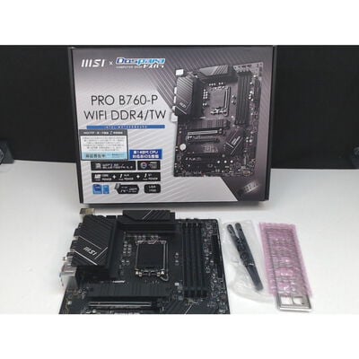 【前橋インターアカマル店】中古  MSI PRO B760-P WIFI DDR4/TW (B760 1700 ATX DDR4) 4540001636