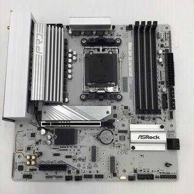 【白山FM松任店】中古  ASRock B850M Pro RS WiFi White (B850 AM5 mATX) 4950001687 