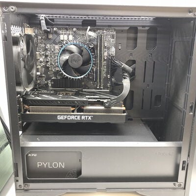 【宇都宮鶴田店】中古  自作PC (i5 12400F/16GB/SSD500GB/RTX3070) 5280001800 