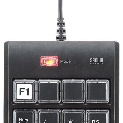 サンワサプライ  NT-19UH2BKN2 (プログラマブルテンキー) 