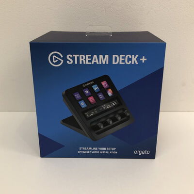 【津ラッツ店】中古  Elgato STREAM DECK + 10GBD9901-JP 4990001582 