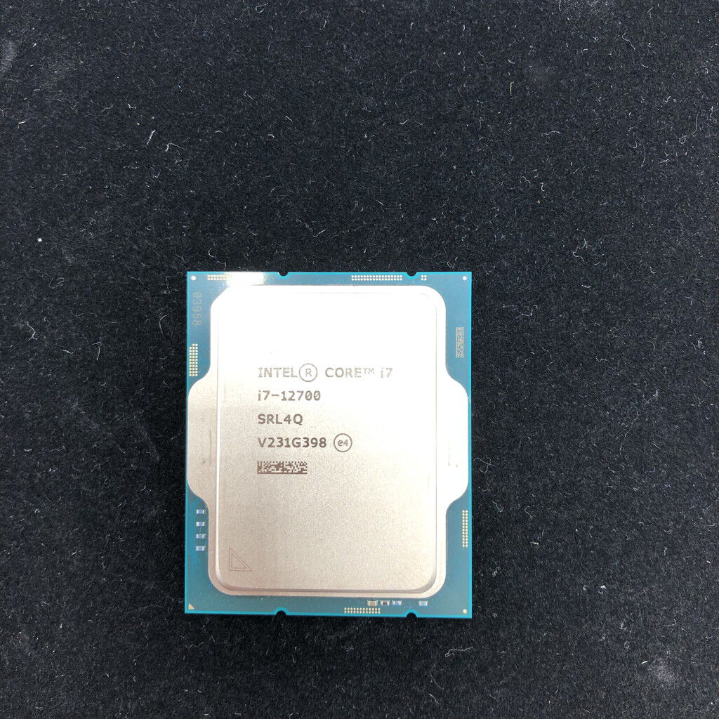Intel i7-12700 CPU 3年11ヶ月使用 Intel i7-12700 CPU 3年11ヶ月使用 【公式通販】