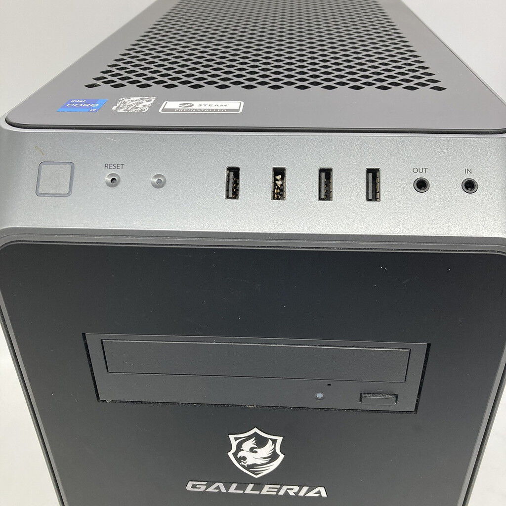 中古 GALLERIA(i7 12700/32GB/SSD1TB/HDD2TB/RTX3080Ti/W11P