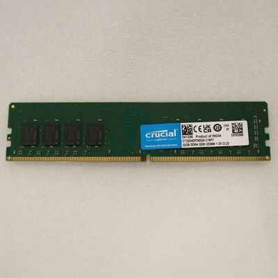 【通販センター】中古  PC4-25600 32GB デスクトップ用(DDR4-3200) 143224 