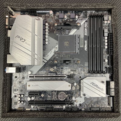 【富士青葉店】中古  ASRock B550M Pro4 (B550 AM4 mATX DDR4) 142938 