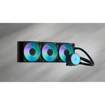 Fractal Design  Radius 360 RGB Black FD-W-RA1-3602 (360mm ARGB ブラック) 