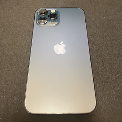 【大宮店】中古  Apple iPhone12 Pro Max 6.7インチ 256GB (パシフィックブルー) 国内版SIMロックフリー MGD23J/A 144068 