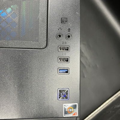 【熊本浜線店】中古  デスクトップパソコン(Ryzen 5 5500/16GB/SSD1TB+1TB/RX7800XT) 5370000837 