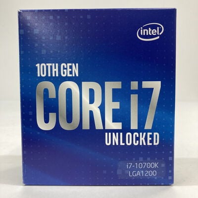 【神戸・三宮店】中古  INTEL Core i7 10700K (1200/3.8G/16M/C8/16) 142592 
