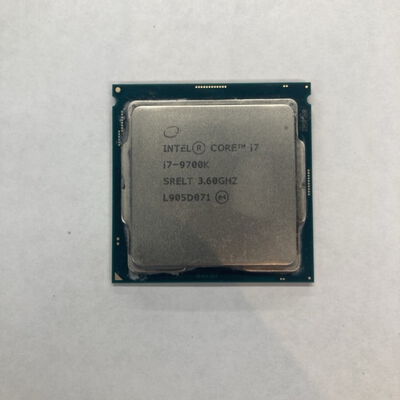 【千葉店】中古  INTEL Core i7 9700K (1151/3.60GHz/12M/C8/T8) 138481 