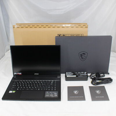 【通販センター】中古  MSI GS66 Stealth 10UH 240JP-BB71080H16GXXDX10P(Intel Core i7 10870H/32GB/SSD1TB/なし/NVIDIA GeForce RTX 3080 Laptop GPU 16GB/15.6/1920x1080/Wi-Fi/W11H64 MAR) 180634 