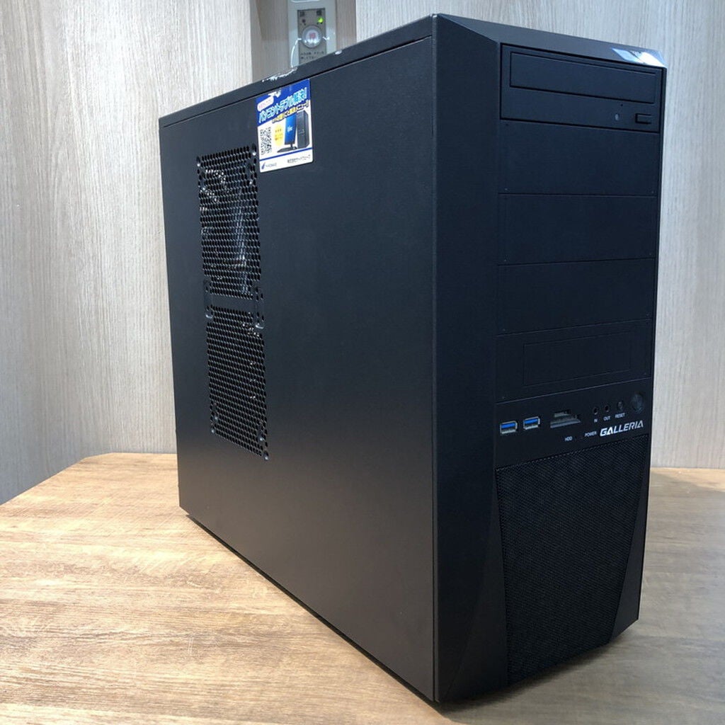 中古 THIRDWAVE GALLERIA XT(i7 8700/16GB/SSD500GB/HDD1TB/GTX1060