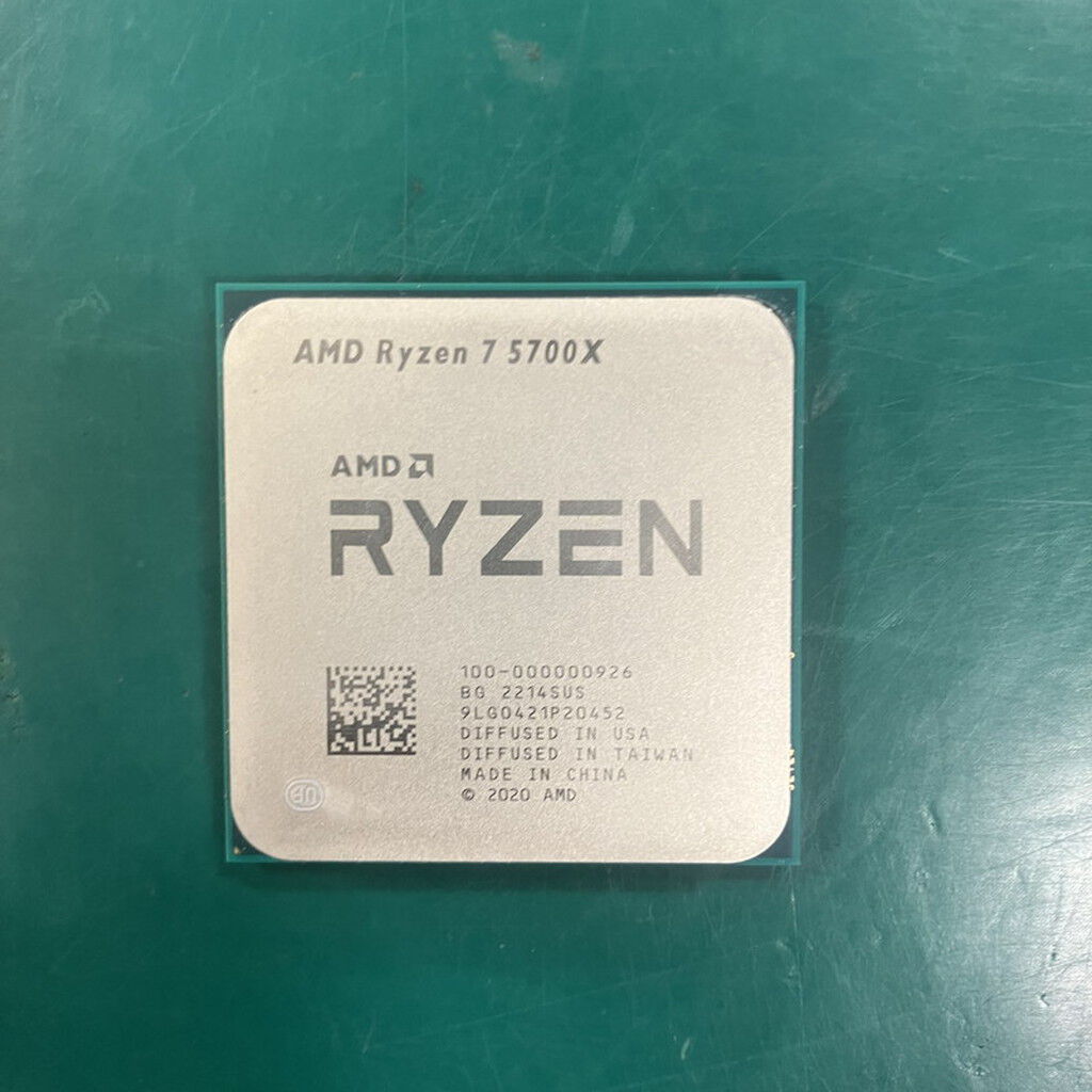 中古 AMD Ryzen 7 5700X (AM4/3.4GHz/36M/C8/T16/65W) 150182 （395149