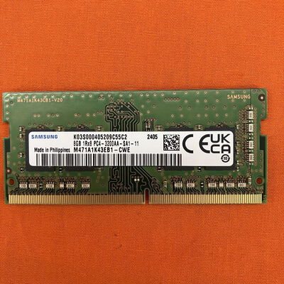 【なんば店】中古  DDR4 PC4-25600 8GB SODIMM ノート用 148256 
