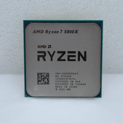 【通販センター】中古  AMD Ryzen 7 5800X (AM4/3.8/36M/C8/T16/105W) 143915 