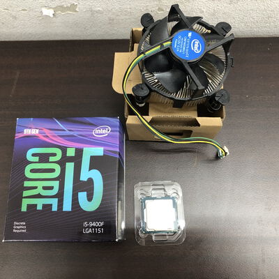 【福山ココローズ店】中古  INTEL Core i5-9400F (1151/2.9GHz/9M/C6/T6) 139478 