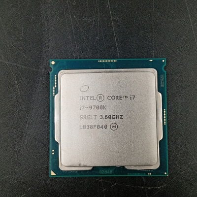 【大須店】中古  INTEL Core i7 9700K (1151/3.60GHz/12M/C8/T8) 138481 