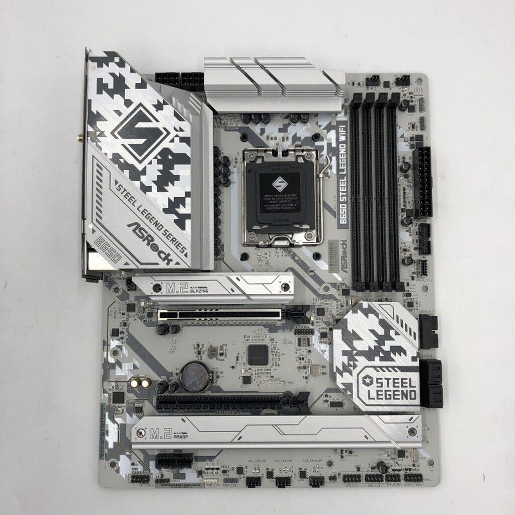 中古 ASRock B650E Steel Legend WiFi (B650E AM5 ATX) 167321