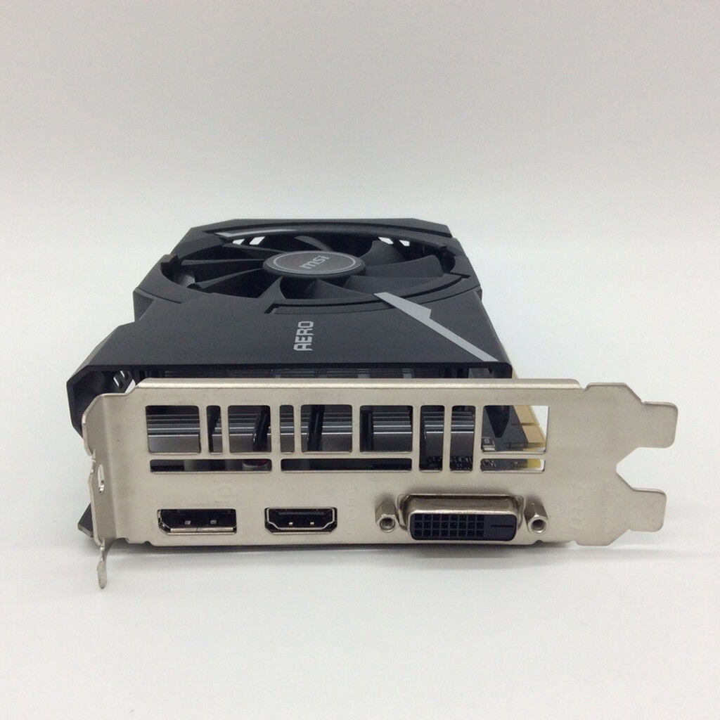 中古 MSI GeForce GTX 1650 D6 AERO ITX OCV1 (GTX1650 4GB) 167817