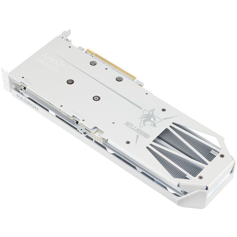 6月購入 PowerColor ホワイト RX9060XT 16GB PowerColor RX9060XT 16G-L/OC/WHITE (Radeon RX 9060 XT 16GB