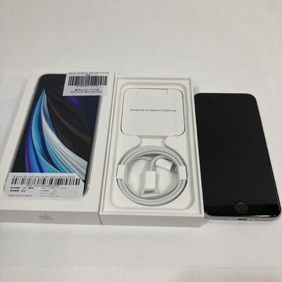 【神戸・三宮店】中古  【au】Apple iPhoneSE 4.7インチ (第2世代/2020) 64GB (ホワイト) MHGQ3J/A 新パッケージ版 146172 
