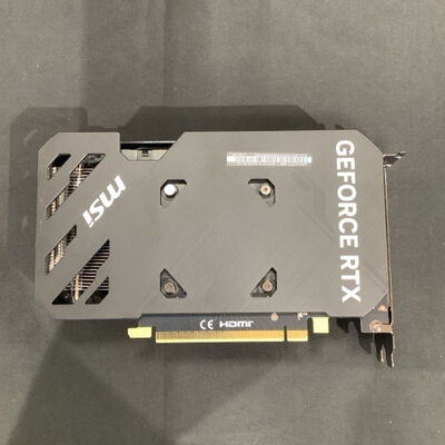 【静岡東瀬名店】中古  MSI GeForce RTX 4060 Ti VENTUS 2X BLACK 8G OC (RTX4060Ti 8GB) 158559 