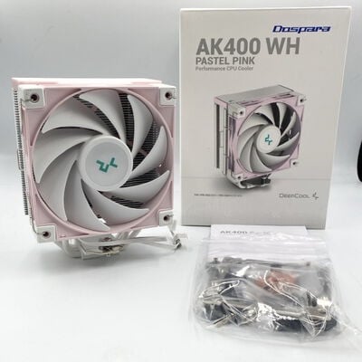 【座間相武台】中古  DEEPCOOL AK400 WH PASTEL PINK(1150-1700 AM4-5) 4510002790 