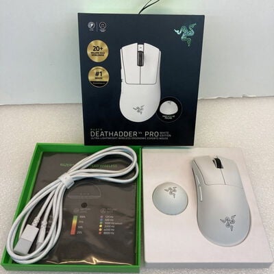 【京都店】中古  Razer DeathAdder V4 Pro RZ01-05330200-R3A1 [ホワイト] 3180006674 