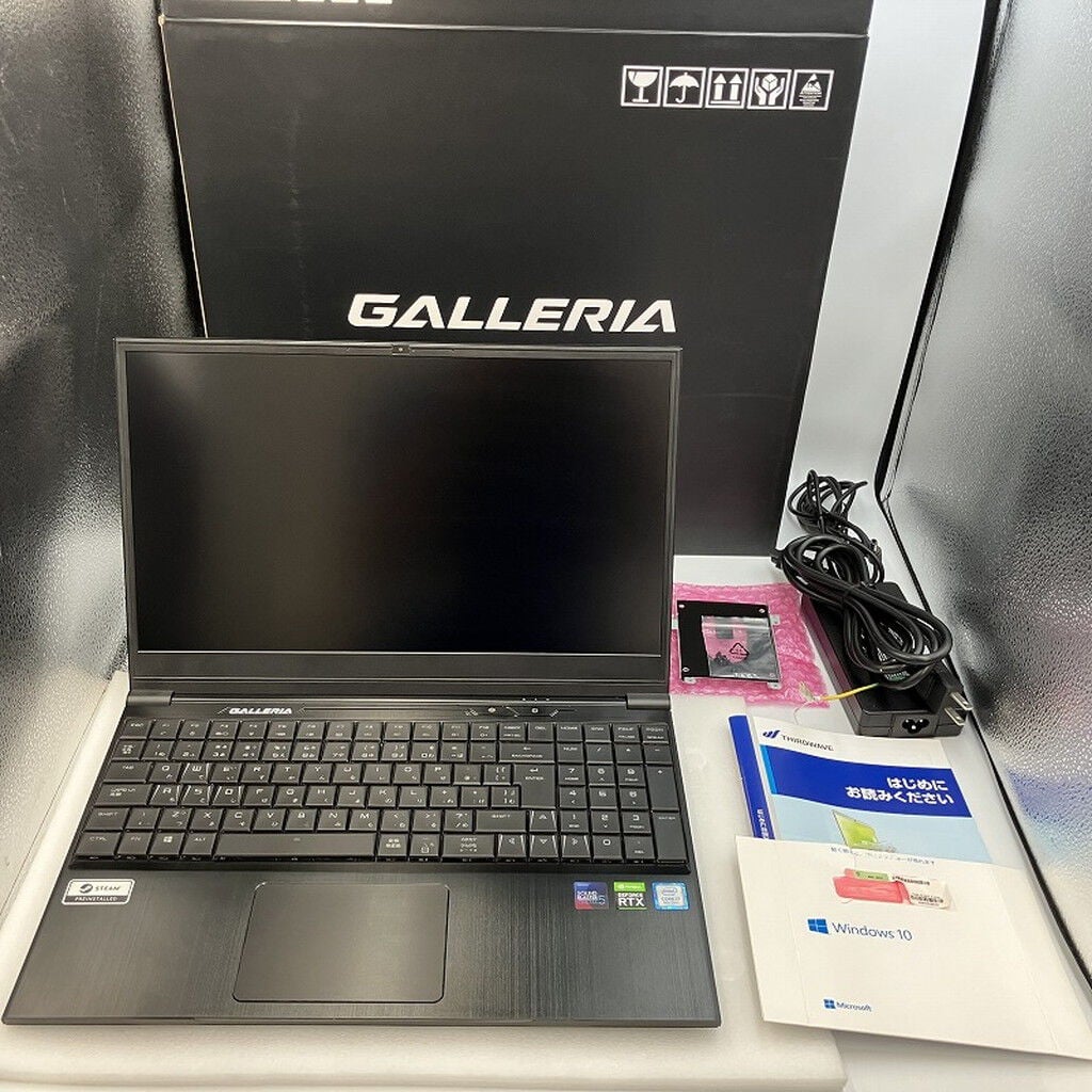 中古 GALLERIA GCR2070RGF-E(i7-9750H/32GB/SSD512GB/RTX2070/W11H