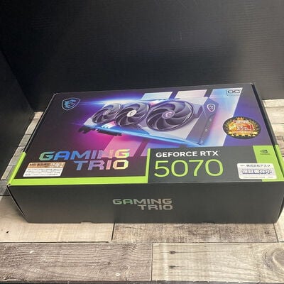 【広島店】中古  MSI GeForce RTX 5070 12G GAMING TRIO OC (RTX5070 12G) 176908 