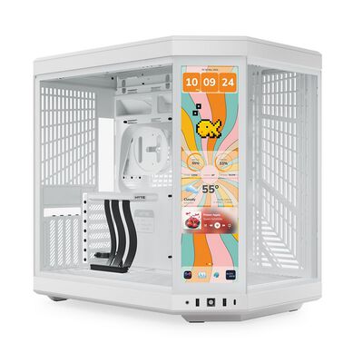 HYTE  Y70 Touch Infinite Snow White (E-ATX ガラス スノーホワイト) 